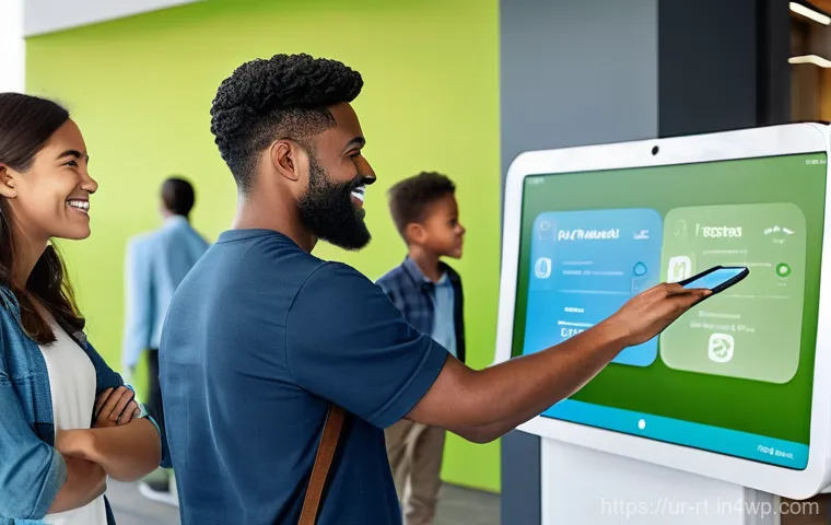 스마트시티 디자인과 데이터 분석 기법 - **Prompt:** A tranquil and vibrant public park in a smart city, emphasizing sustainability and green...