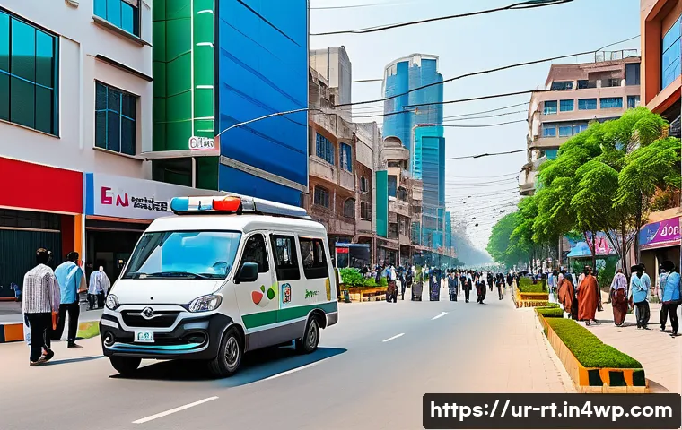 스마트시티 디자인의 효과적인 추진 전략 - A vibrant urban scene of a smart city in Pakistan during daytime, featuring modern digital infrastru...